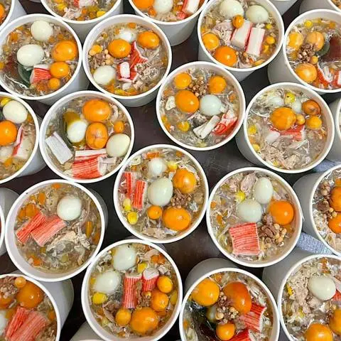 Hình ảnh súp trứng gà non