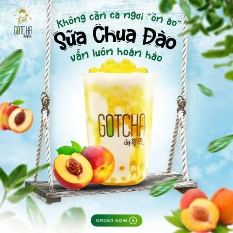 Hình ảnh Sữa chua đào