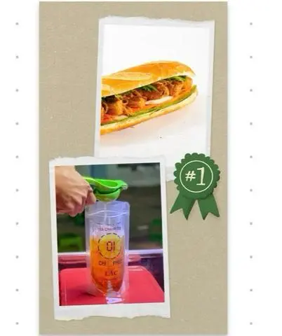 Hình ảnh Combo Bánh mì đặc biệt + Trà Chanh tươi