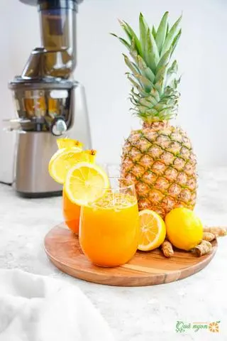 Hình ảnh Nước ép cam - thơm