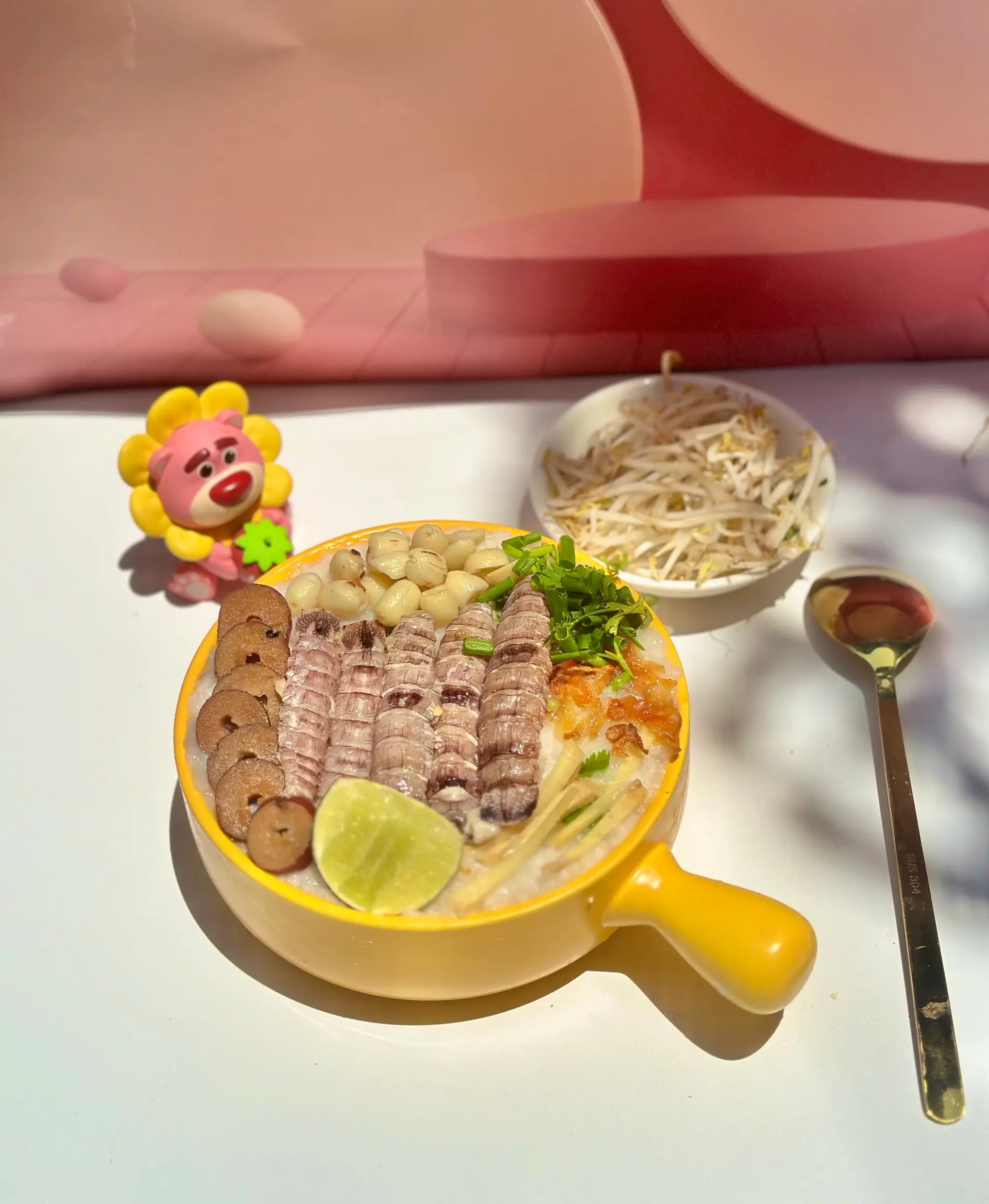 Hình ảnh Cháo Bề Bề (Tôm Tít) Táo Đỏ Hạt Sen