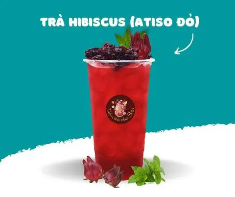 Hình ảnh Trà Hibiscus (atiso đỏ)