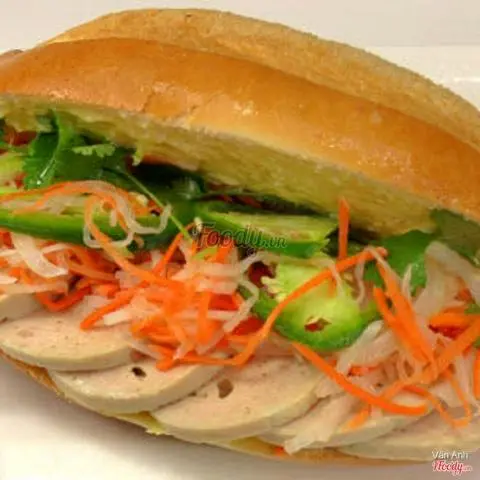 Hình ảnh Bánh mì chả chay