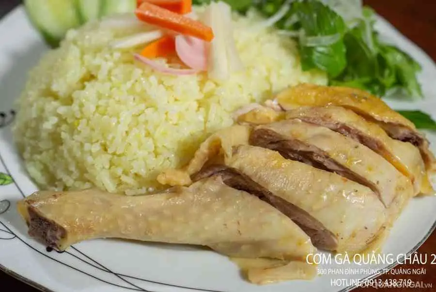 Hình ảnh cơm đùi gà nhỏ