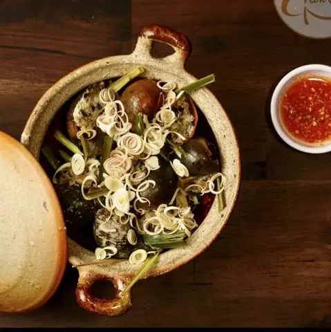 Hình ảnh Ốc Nhồi Thịt Hấp Xả 