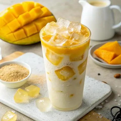 Hình ảnh Mango latte - M - Sữa tươi xoài