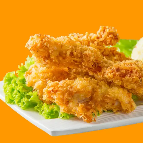 Hình ảnh Cơm Gà Sốt Mắm Tỏi