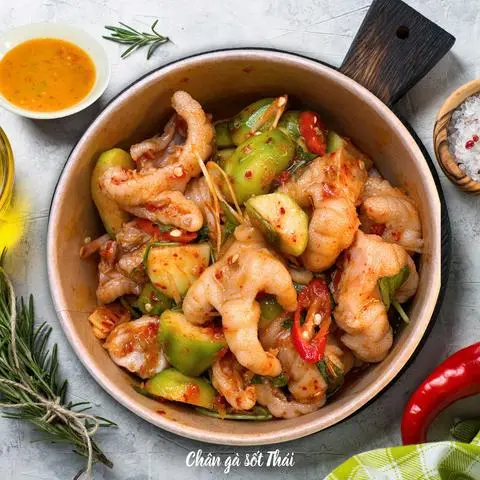 Hình ảnh Chân gà sốt Thái