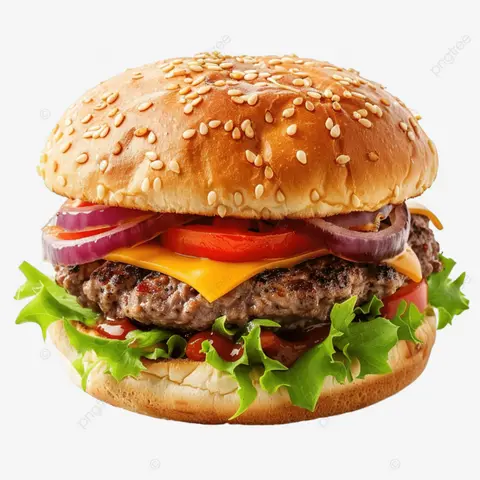 Hình ảnh Hamburger Heo