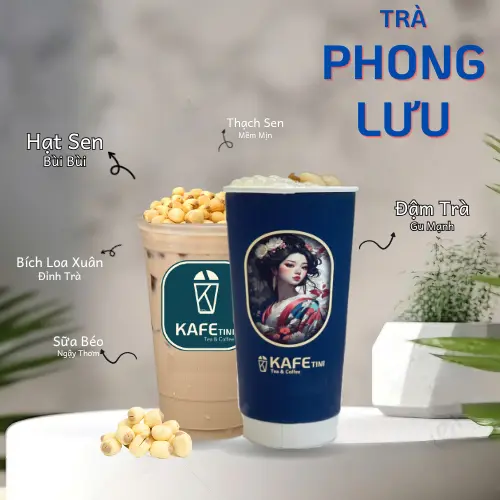 Hình ảnh Trà sữa Olong sen (Phong Lưu)