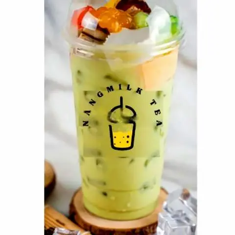 Hình ảnh Trà sữa Thái xanh