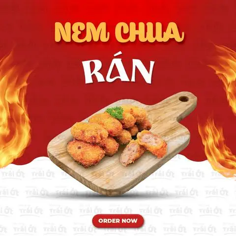 Hình ảnh Nem Chua Rán