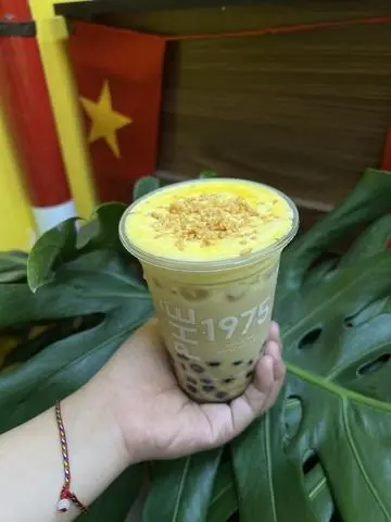 Hình ảnh Trà sữa kem dừa nướng