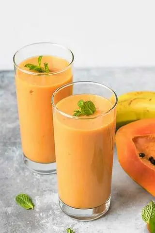 Hình ảnh Sinh Tố Chuối + Đu Đủ