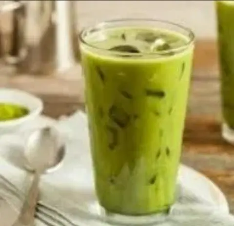 Hình ảnh Trà sữa bạc hà trân châu