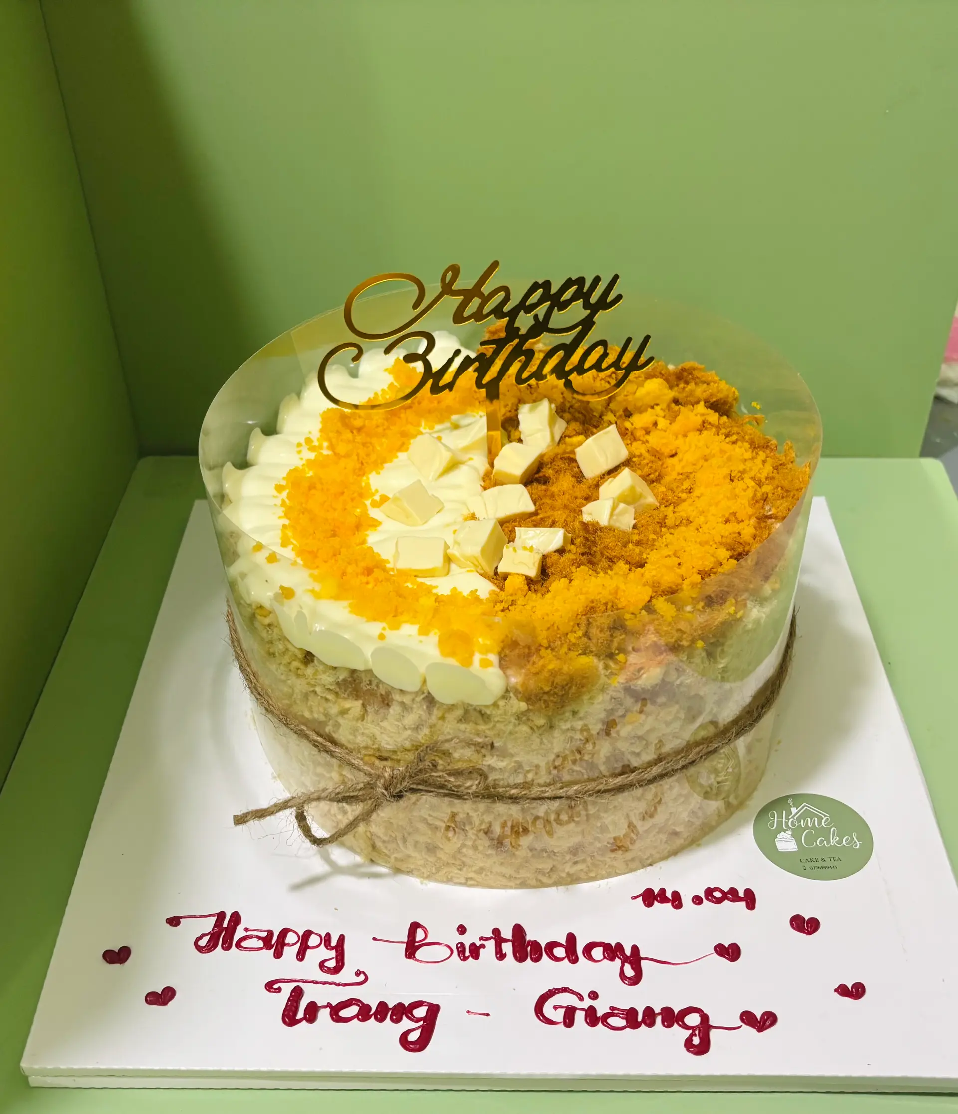 Hình ảnh Bông lan phomai trứng muối 16cm