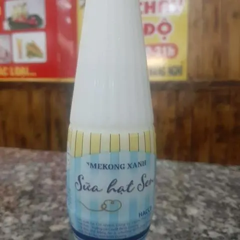 Hình ảnh sữa hạt sen.