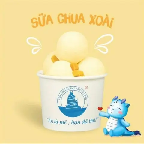 Hình ảnh Sữa chua xoài