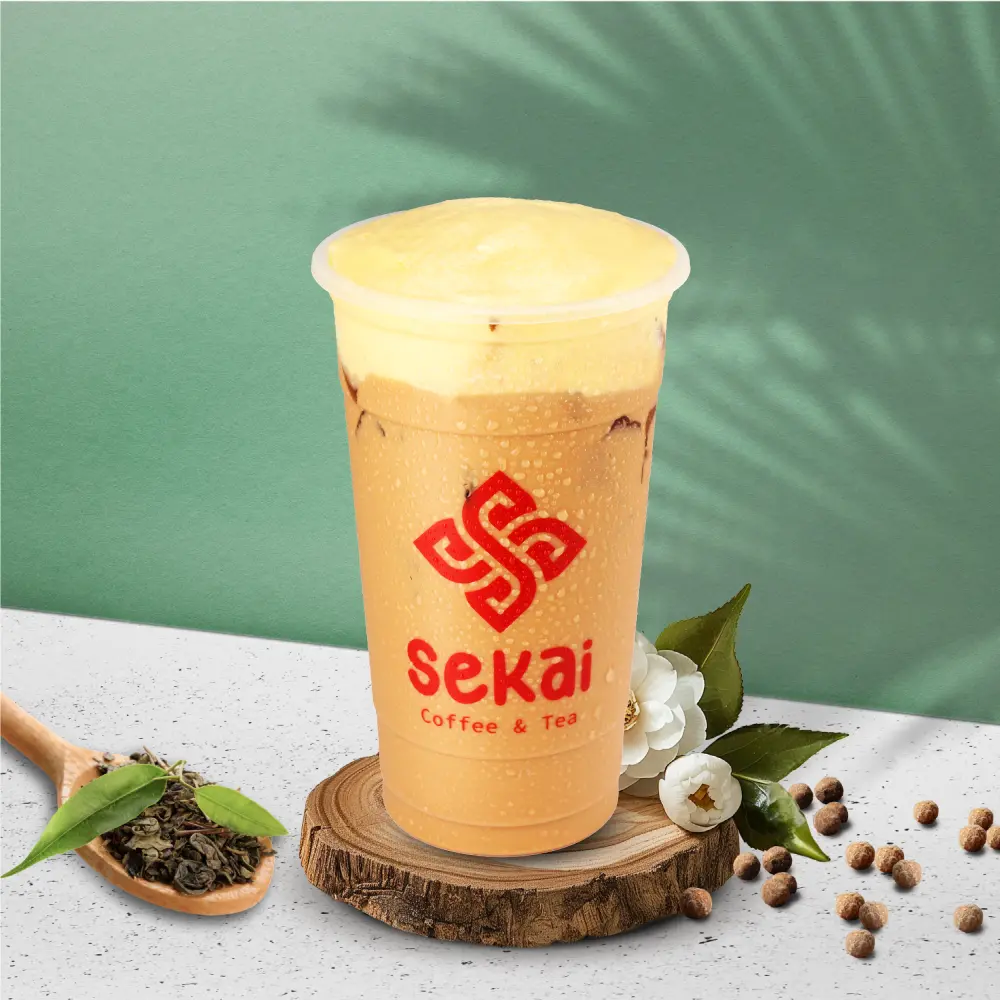 Hình ảnh Trà Sữa Kem Trứng