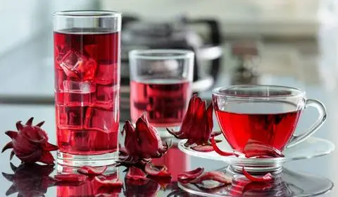 Hình ảnh trà atiso đỏ