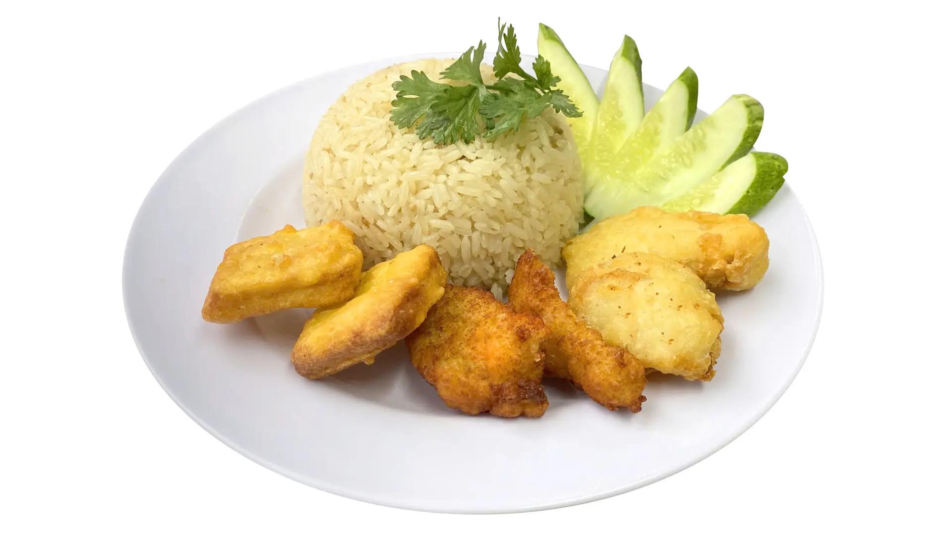 Hình ảnh Cơm Gà Viên Chiên