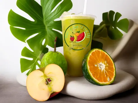 Hình ảnh Nước Ép Cam Táo Ổi 