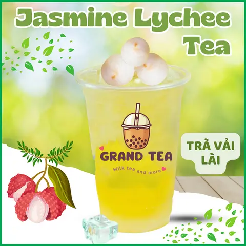 Hình ảnh Trà vải lài an nhiên/Refreshing Jasmine Lychee Tea