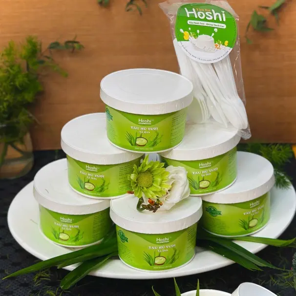 Hình ảnh Combo 10+1 hộp tàu hũ cao cấp Hoshi (10x95g) tặng 1 hộp tùy chọn