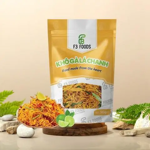 Hình ảnh Khô Gà Lá Chanh