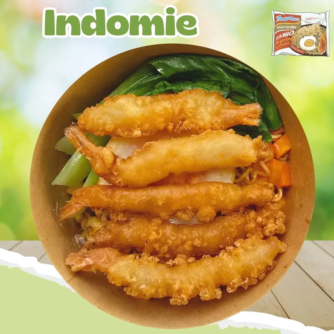 Hình ảnh Mì Indomie Tôm Tẩm Bột