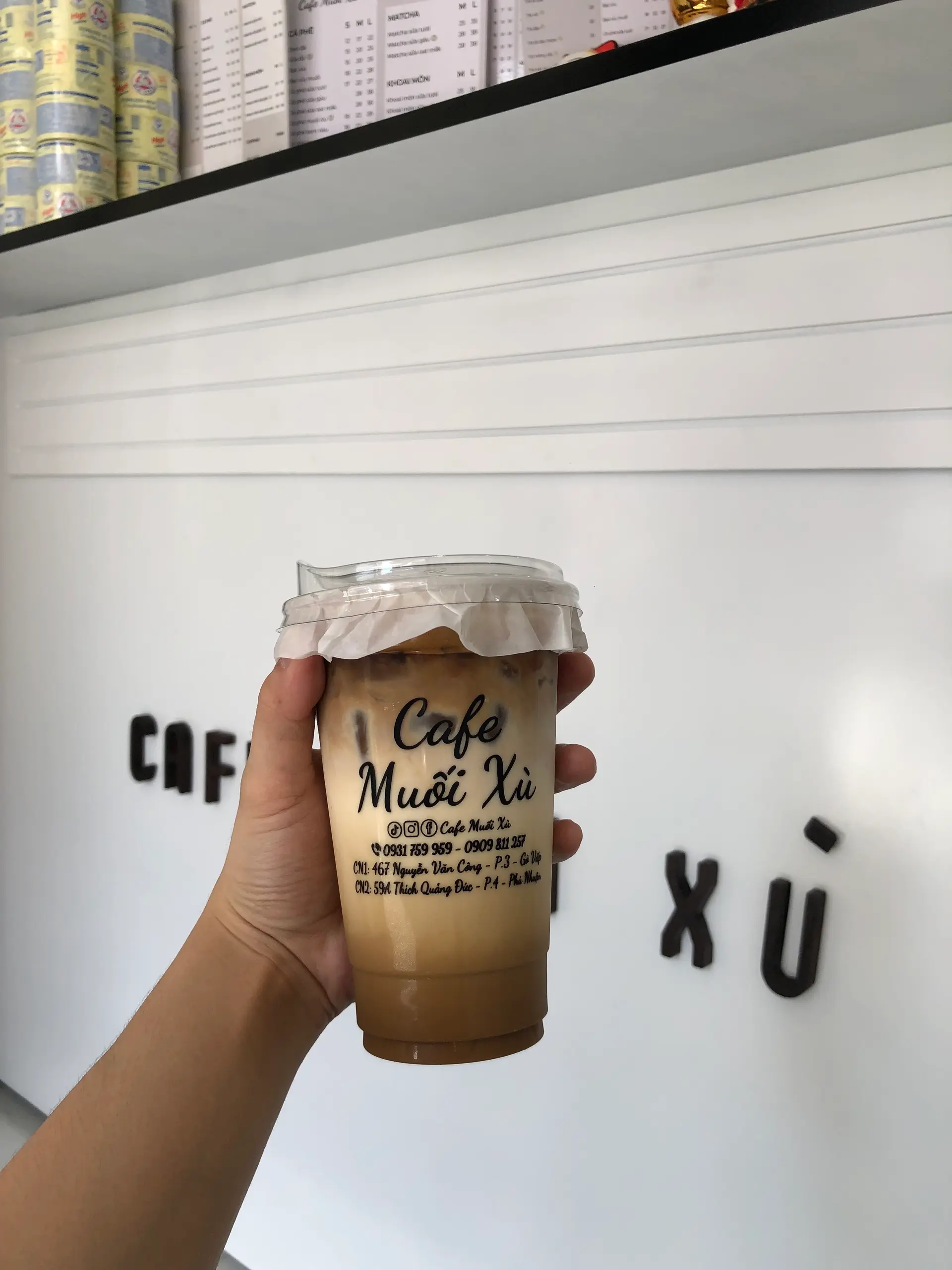 Hình ảnh Cà Phê Sữa Oat Milk