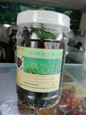 Hình ảnh rong biển sấy mè
