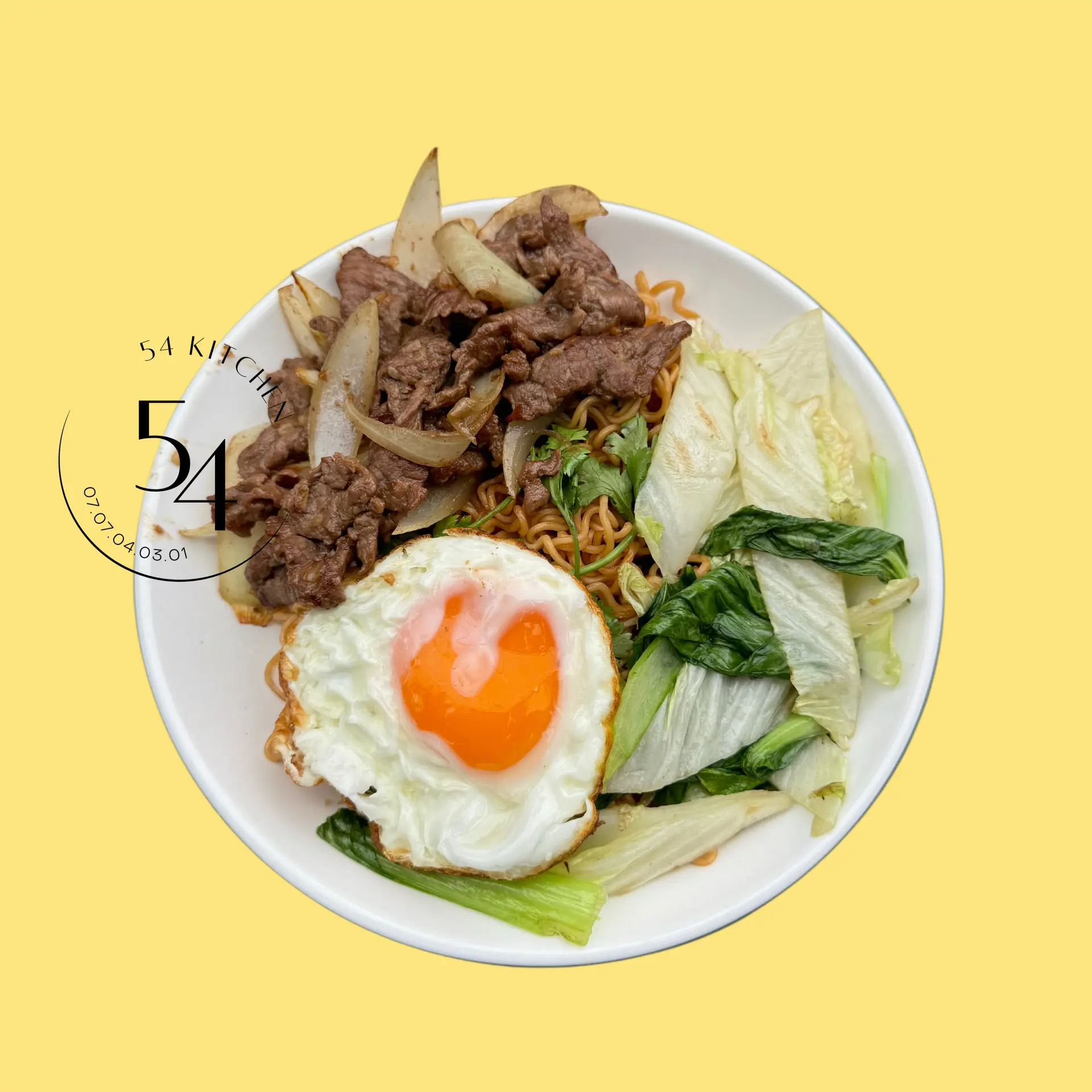 Hình ảnh Mì xào bò trứng