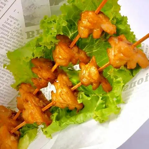 Hình ảnh Phao câu gà nướng  - 烤鸡屁股
