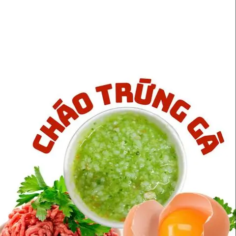 Hình ảnh CHÁO TRỨNG GÀ 