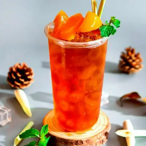 Hình ảnh Trà Đào Cam Sả