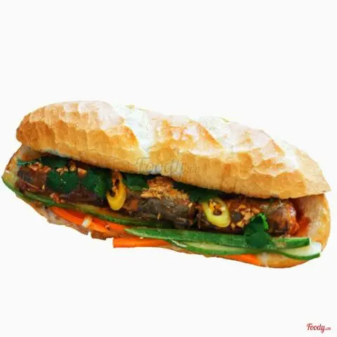 Hình ảnh Bánh mì cá hộp