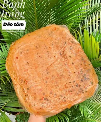 Hình ảnh Bánh tráng dẻo tôm/ 1 túi 250gr