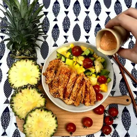 Hình ảnh Cajun grilled chicken