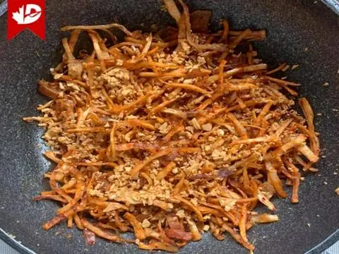 Hình ảnh Khô mực cháy tỏi siêu ngon