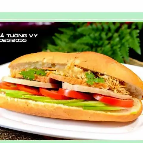 Hình ảnh Bánh mì chả - chà bông