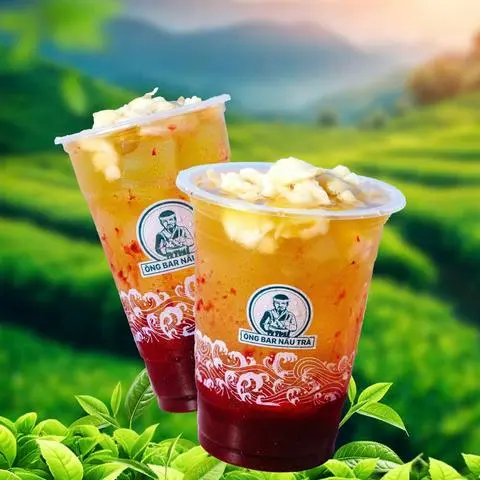 Hình ảnh Trà dâu mãng cầu