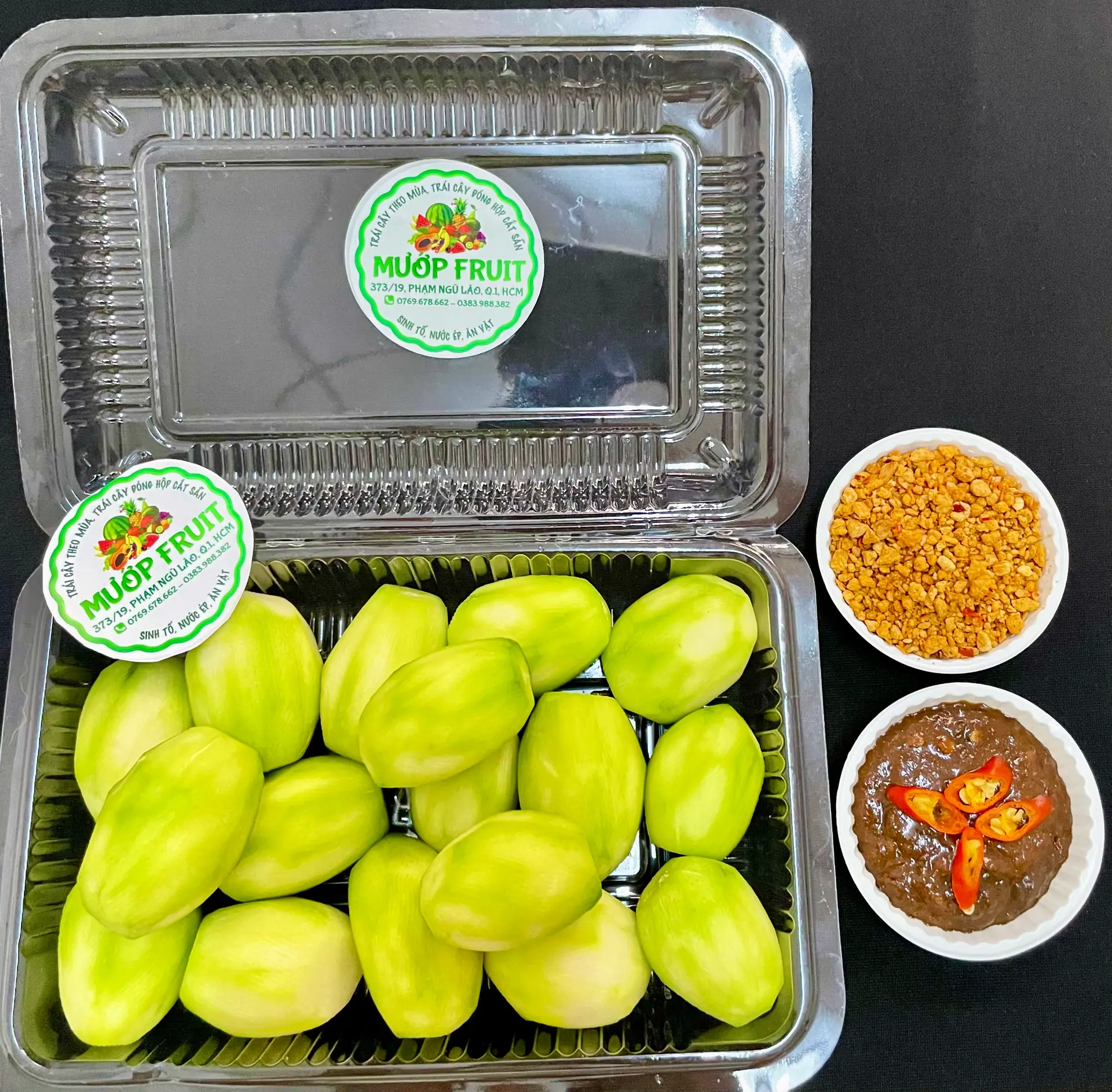 Hình ảnh Cóc Thái Non Hộp ( 350G)