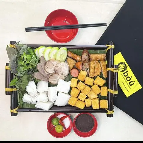 Hình ảnh bún đậu thập cầm Ú ụ