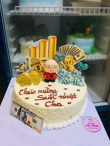Hình ảnh Bánh Kem Bắp gắn Ông size 20cm