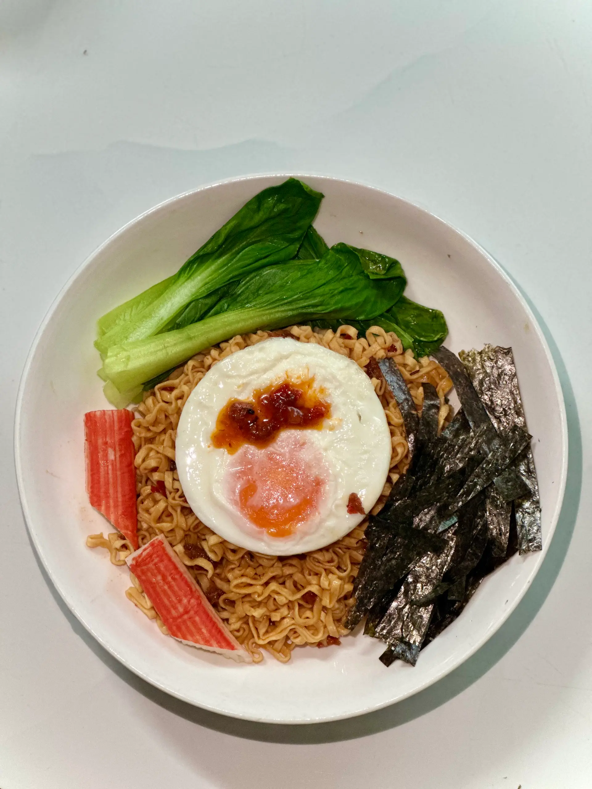 Hình ảnh Mì Trộn trứng thanh cua ( không bò ) 