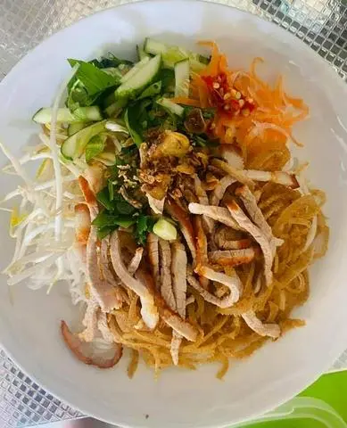 Hình ảnh Bún bì thịt