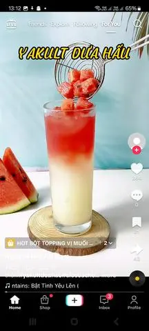 Hình ảnh Dâu sữa chua ly to 700ml