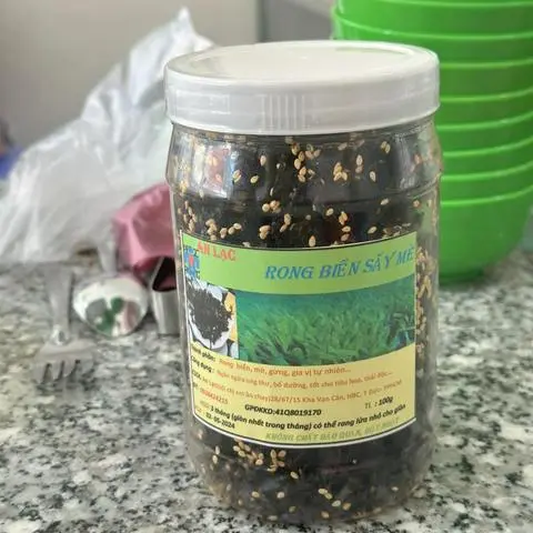 Hình ảnh Rong biển sấy mè