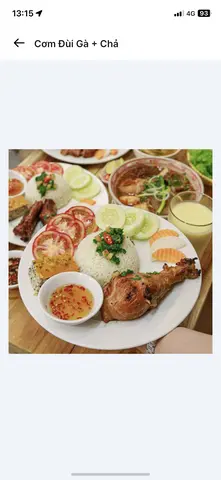 Hình ảnh Cơm đùi gà chả